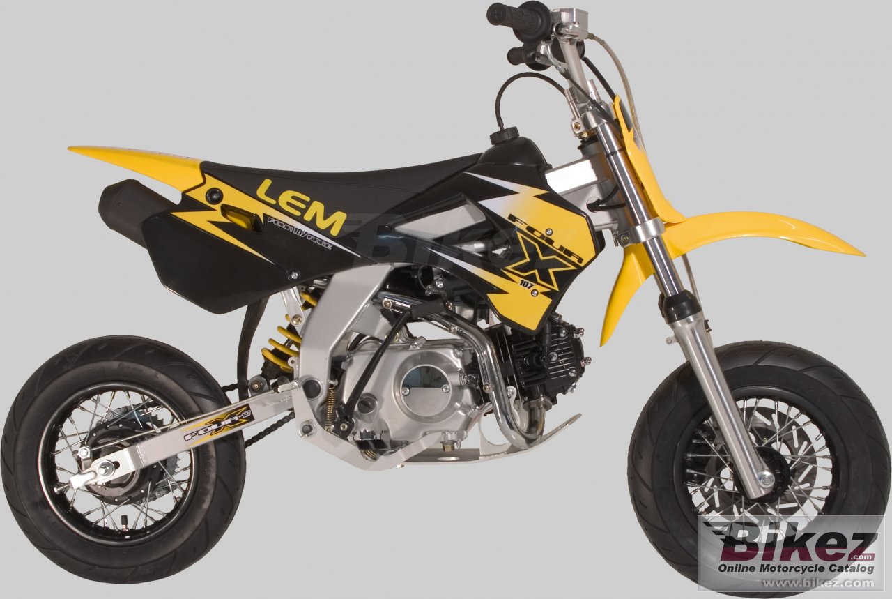 Big Lem four x motard picture and wallpaper from Bikez.com